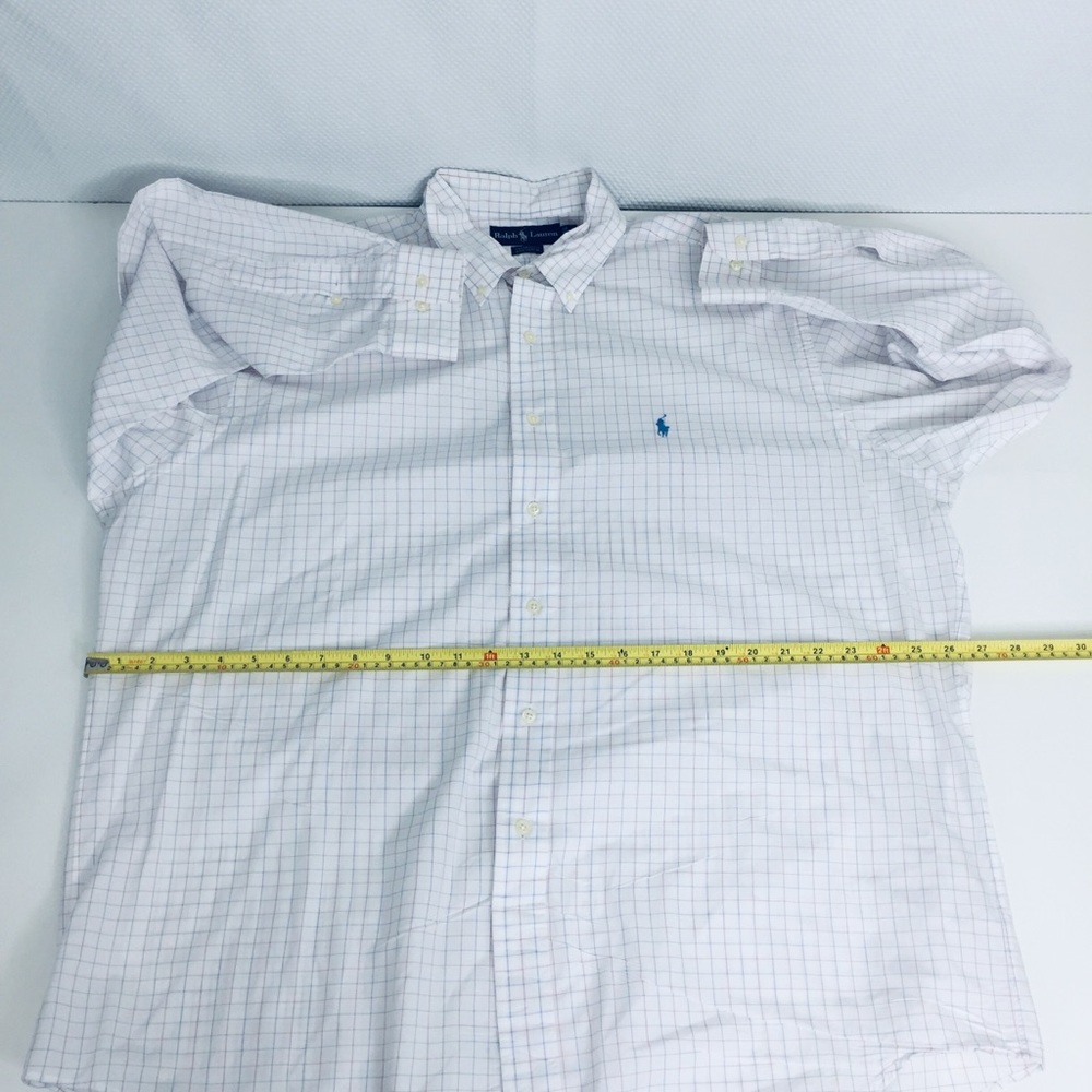 Ralph Lauren Men’s Yarmouth Shirt Size 17 32/33 - Picture 4 of 8